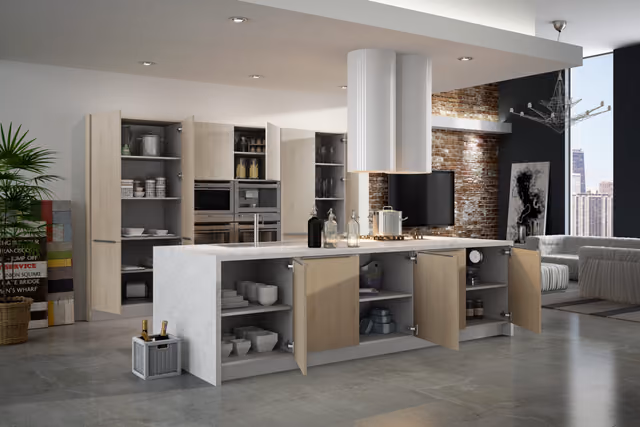 Cocina a medida, modelo 5