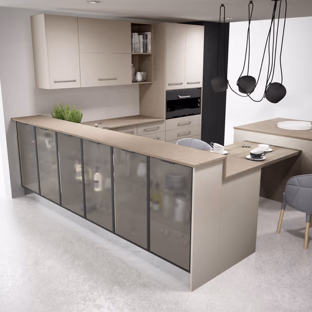 Cocina a medida, modelo 8