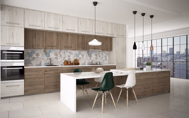 Cocina a medida, modelo 9