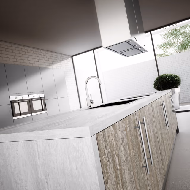 Cocina a medida, modelo 15