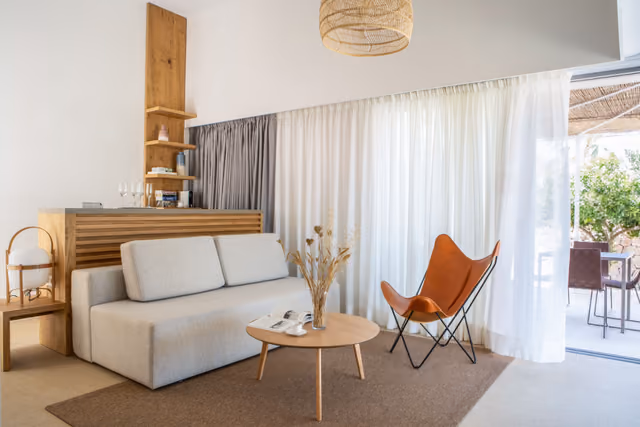 Hotel – Agrotourism in Ibiza Can Jaume (Ibiza), furniture by Hermanos Casares: photo 1