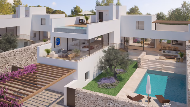Unifamiliares en Cala Conta (Ibiza), mobiliario de Hermanos Casares: foto 4