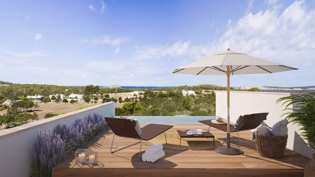 Unifamiliares en Cala Conta (Ibiza), mobiliario de Hermanos Casares: foto 8
