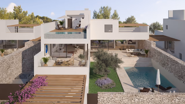 Unifamiliares en Cala Conta (Ibiza), mobiliario de Hermanos Casares: foto 11